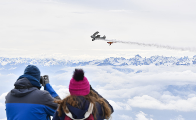 Airshow: Montlinger Pilot Jarno Benz letzmals im Displayteam