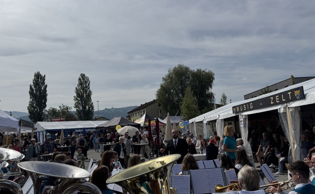 Musikgesellschaft Altenrhein-Staad prägt die Dorf-Chilbi