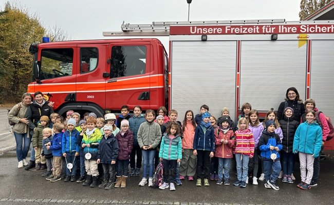 Kinder erlebten aufregenden Nachmittag bei der Feuerwehr