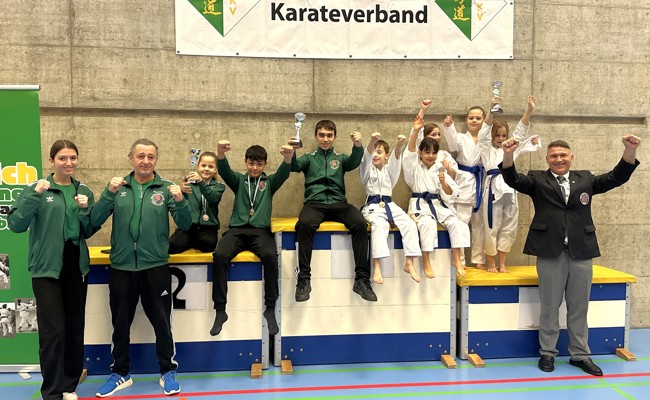 Neun Podestplätze für die Karateschule – und Schnuppertrainings für alle
