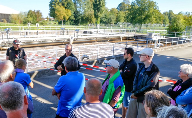 Ein «Gschmäckle» beim Rundgang: Wo Abwasser wieder klar wird