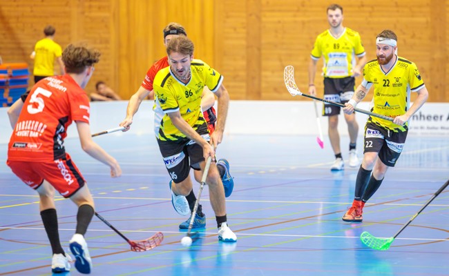 Rheintal Gators gewinnen erstes Heimspiel der Saison mit 8:5