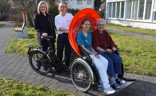 Mit der Rikscha auf Tour: Verahus sucht noch Fahrerinnen und Fahrer