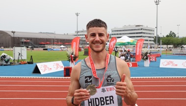 Gianluca Hidber gewinnt Bronzemedaille an der Schweizer Meisterschaft im Dreisprung