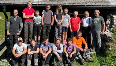 Erfolgreiche Alpputzete der Alp Rossberg und Feusen