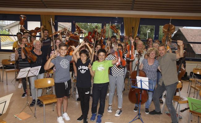 Orchesterverein probt für zwei Symphoniekonzerte