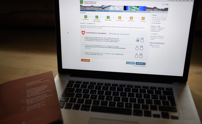 In Widnau kann man ab Juni wieder online abstimmen