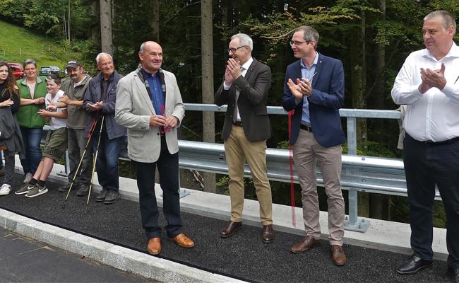 Brücke über Eichenbach feierlich eröffnet