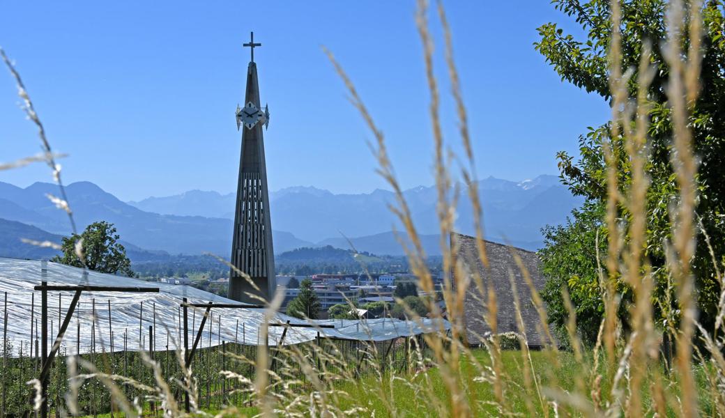 In diesem Gotteshaus predigt die Katholische Kirchgemeinde Lüchingen Nächstenliebe.