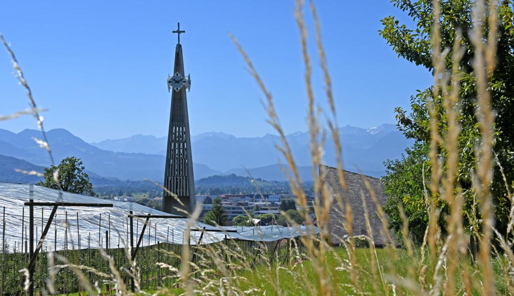 In diesem Gotteshaus predigt die Katholische Kirchgemeinde Lüchingen Nächstenliebe. In diesem Gotteshaus predigt die Katholische Kirchgemeinde Lüchingen Nächstenliebe.