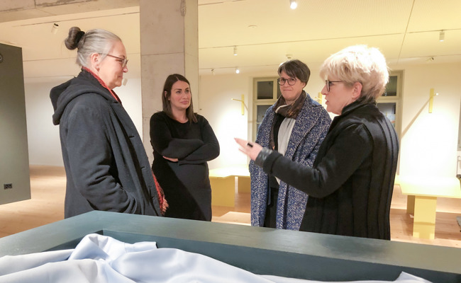 Kulturstiftung auf Werkstattbesuch im Museum Prestegg: «Konstruktiver Austausch»