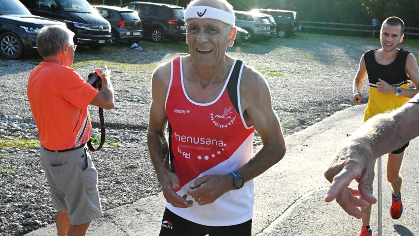 Markus Indermaur am Schwammlauf 2024. Markus Indermaur am Schwammlauf 2024.