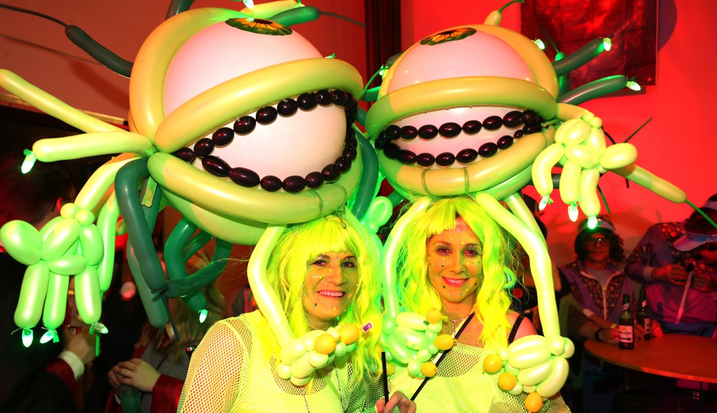 Der Maskenball Lüchingen wurde von Aliens, Raumfahrern und anderen Himmelsstürmern bevölkert