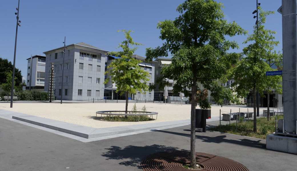 Der Diepoldsauer Dorfplatz wird grüner. 