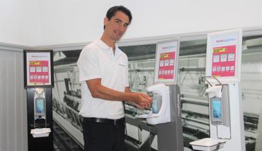 Diepoldsauer Säulen für die Hände