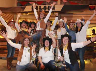 Hauptversammlung einmal anders - Wild West in der Berglihalle
