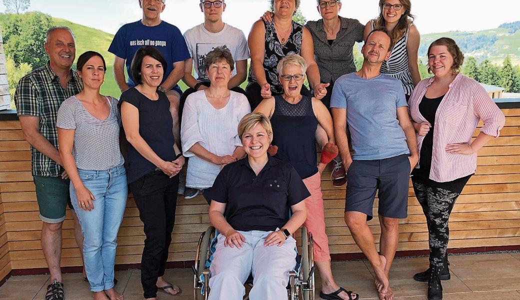 Die Theatergruppe Rhybrugg freut sich auf die bevorstehenden Aufführungen.