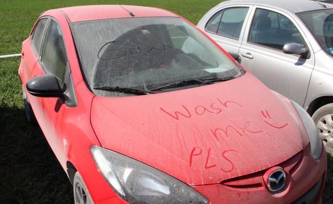 Der Regen erledigt die Sache