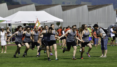 Schweiss, Durst und viel Spass am grossen Sportfest in Oberriet