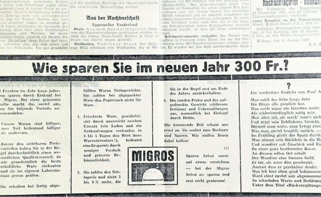 Konkurrenz war hässig auf Migros