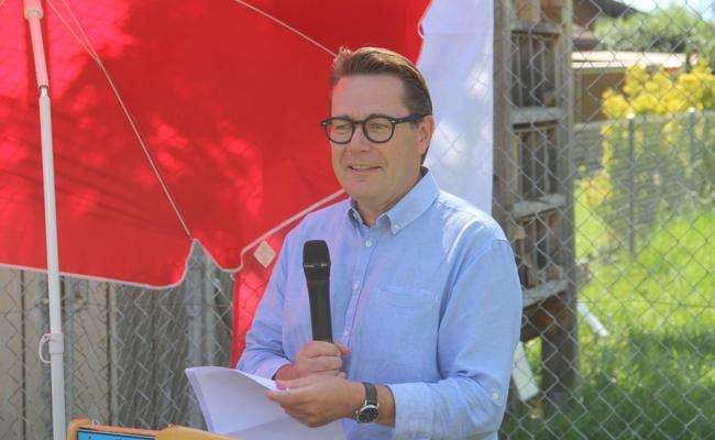 Ständerat Benedikt Würth hat heute einen Rheintal-Tag
