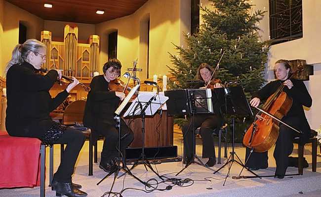Manesse-Quartett fasziniert beim Dreikönigskonzert am Geburtstag von Ferdinand Gehr