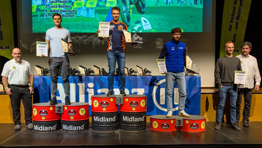 Ebenfalls Dritter: Luca Büchel in der Kategorie MX Open U30.