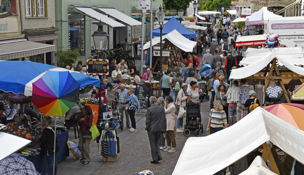 Maimarkt feiert grosses Jubiläum mit über 100 Marktfahrenden