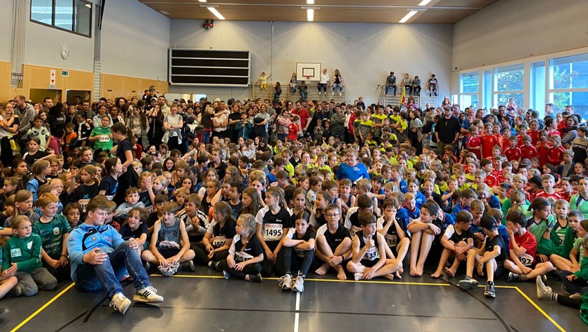 1000 strahlende Gesichter an der Rangverkündigung. 1000 strahlende Gesichter an der Rangverkündigung.