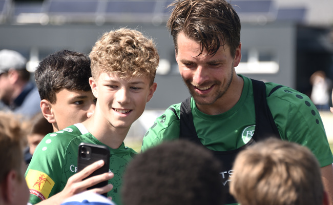 Der FC St.Gallen ist wieder im Rheintal zu Gast
