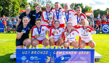 Die Schweizer U21-Teams erfüllen mit Bronze die Pflicht