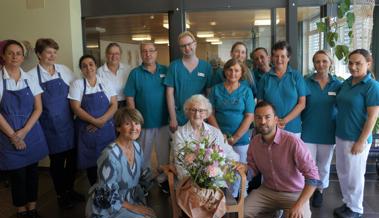 Viel Besuch zu Elfriede Kehls 100. Geburtstag
