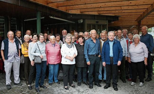Viel Gemütlichkeit beim Jahrgängertreffen