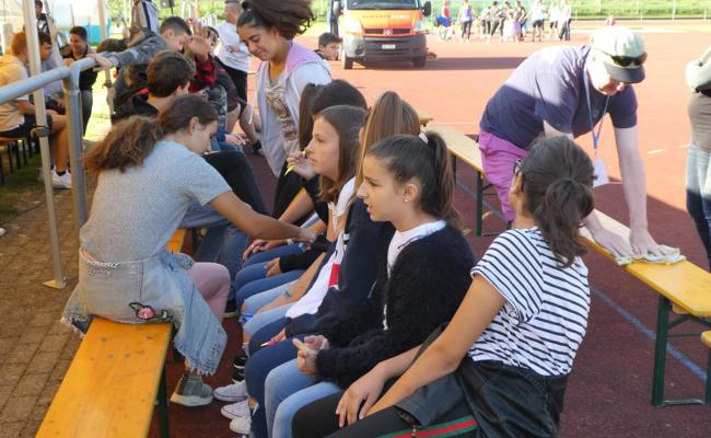 "Respect Camp" in den Rheinauen