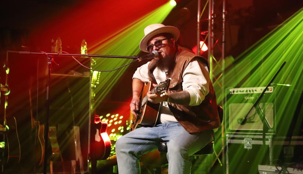 Blueser Marc Amacher wurde einst durch eine deutsche Castingshow bekannt und trat später vor Eric Clapton auf.