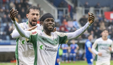 Baldé-Doppelpack rettet St. Gallen einen Punkt in Luzern