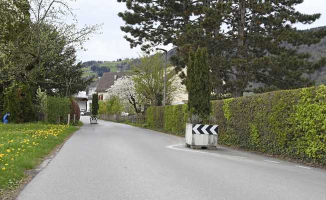 Gemeinde will erreichen, dass auf dem Schleichweg von Berneck nach Heerbrugg langsamer gefahren wird