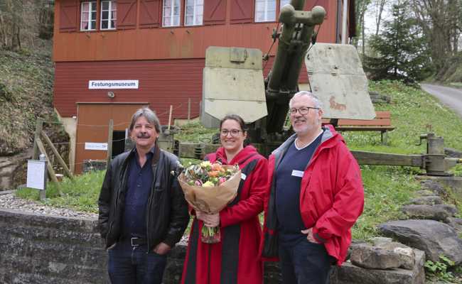 Vernissage der Grüninger-Skulptur: Trio ehrt ein heldenhaftes Vorbild
