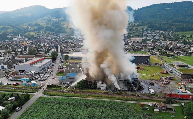 Grossbrand in Rebstein