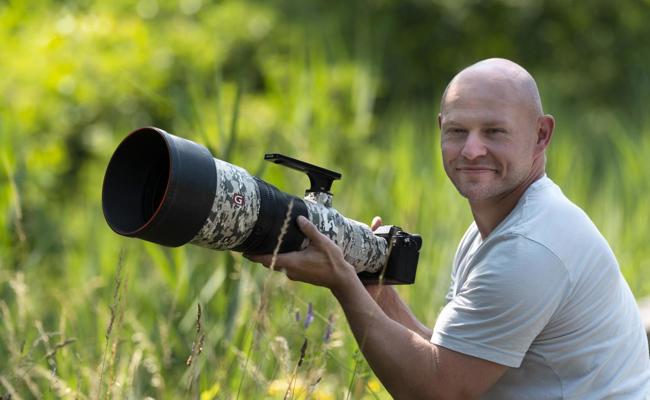 Marco Bügel verbindet seine Liebe zu Tieren mit exklusiven Fotosafaris