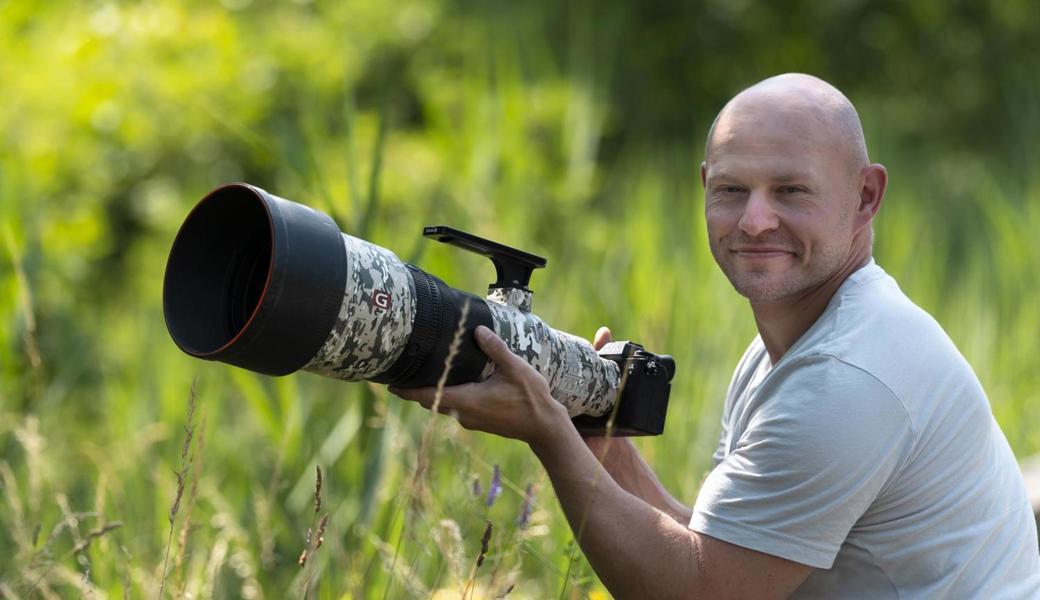 Marco Bügel verbindet seine Liebe zu Tieren mit exklusiven Fotosafaris