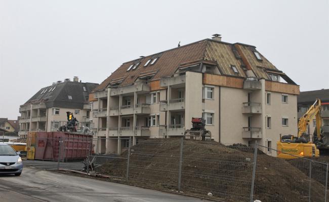Im Oberkirlen wird rege gebaut