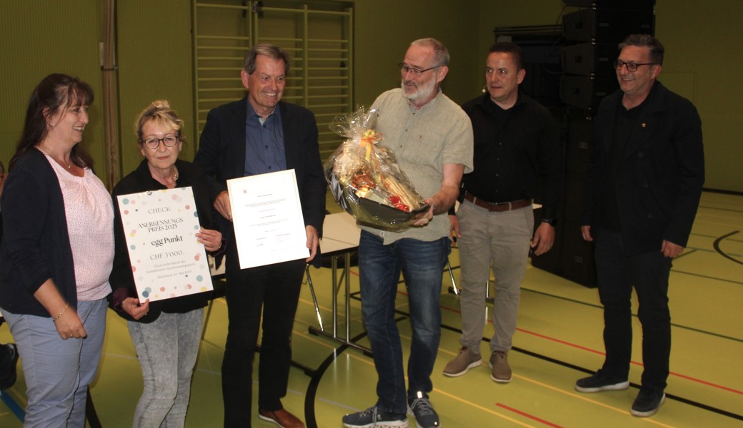 eggPunkt-Team mit Anerkennungspreis der Stadt Altstätten ausgezeichnet