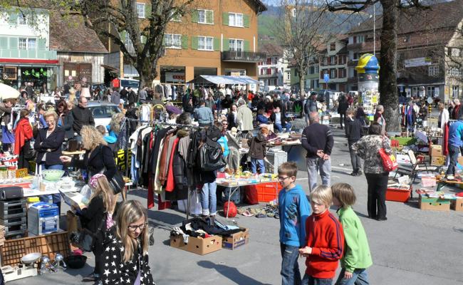 Flohmi mit Maskenpflicht