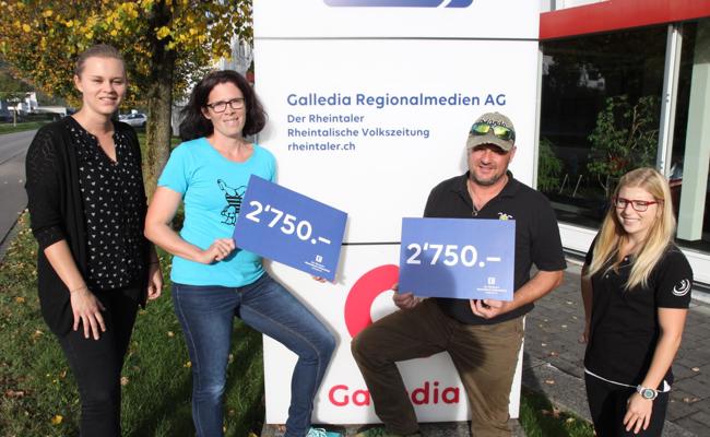 Geldsegen dank Rheintaler Renn-Enten