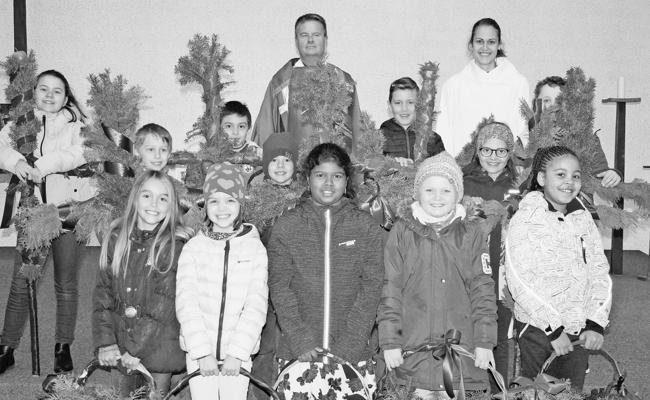 Erstkommunikanten gestalteten  Gottesdienst mit