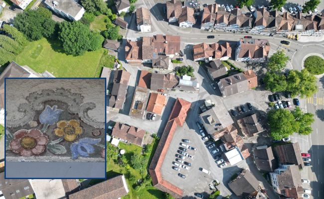 Rätseln Sie mit: Ordnen Sie das kleine Bild auf der Drohnenaufnahme am richtigen Ort ein