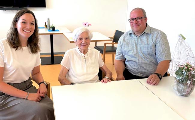 Josephina Thür feierte ihren 100. Geburtstag