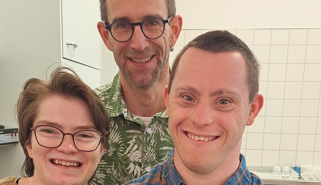 Tamara, Cedric und Othmar verwöhnten die Kirchgängerinnen und Kirchgänger