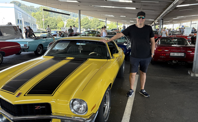Ein Treffpunkt für Liebhaber von US-Wagen und Rock’n’Roll